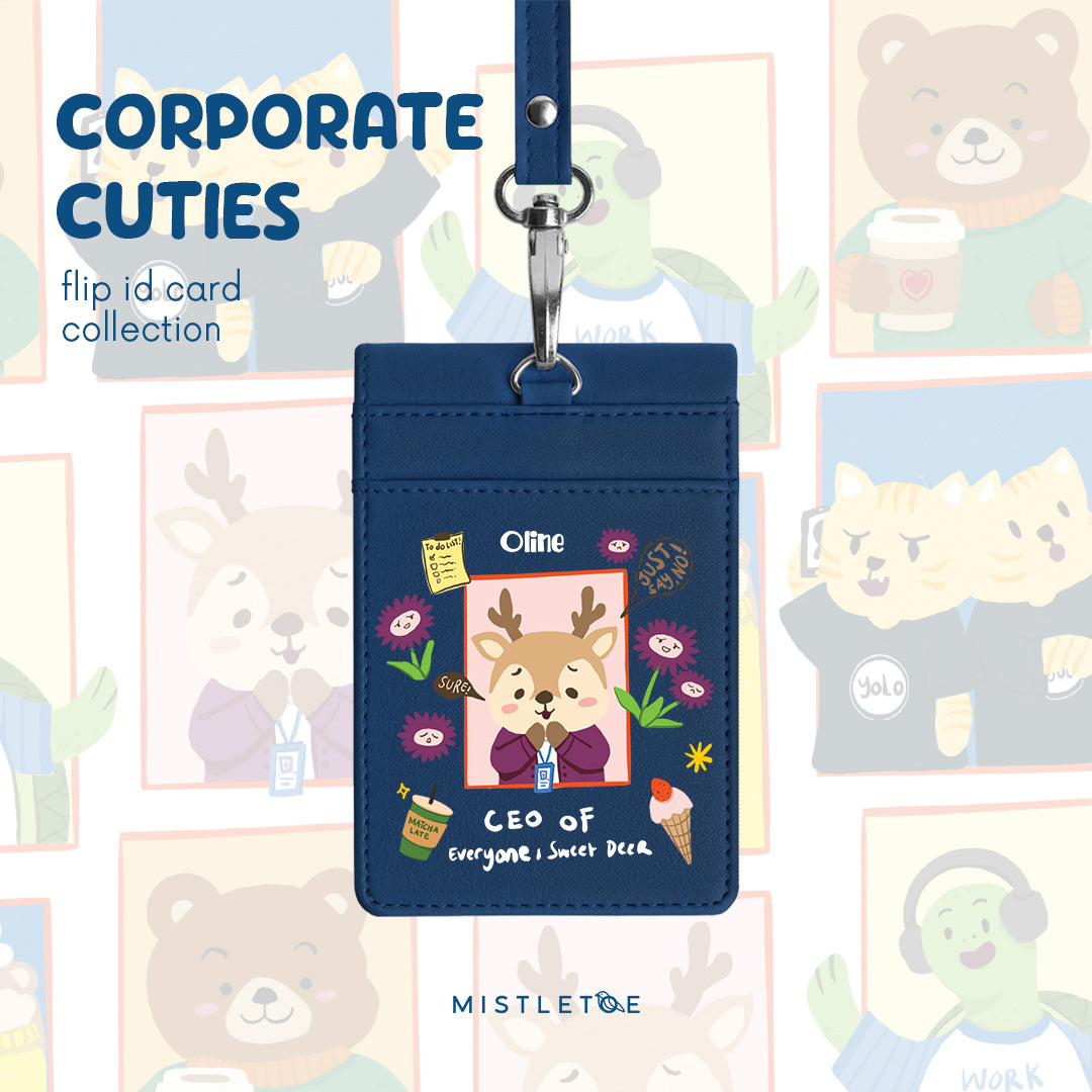 Iya Aja - Flip ID Card | Lanyard