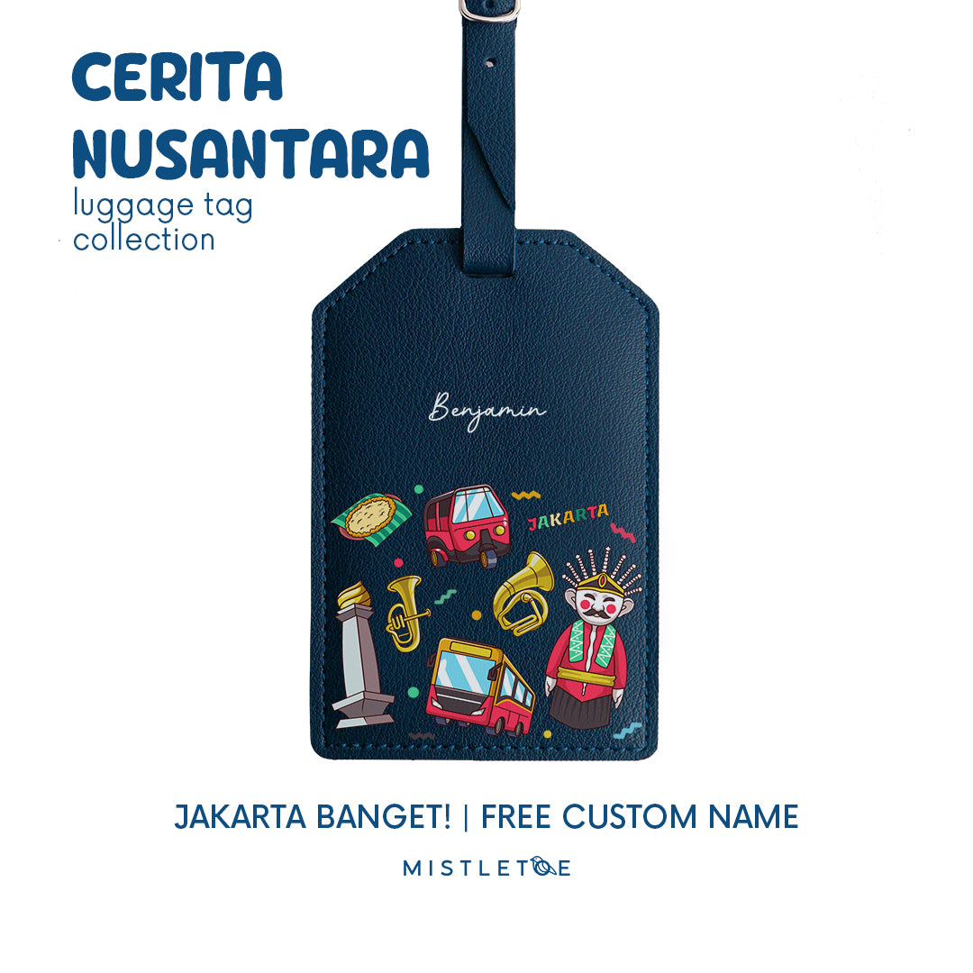 Jakarta Banget! - Luggage Tag
