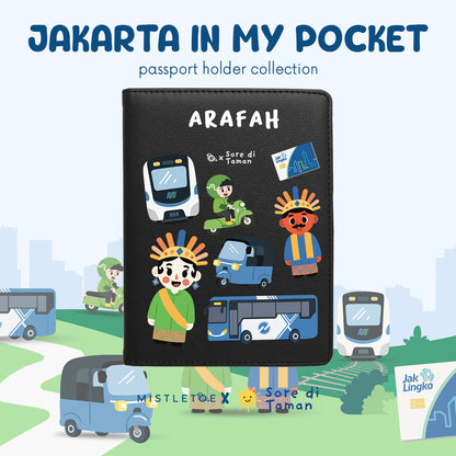 Jakarta in My Pocket - Passport Holder