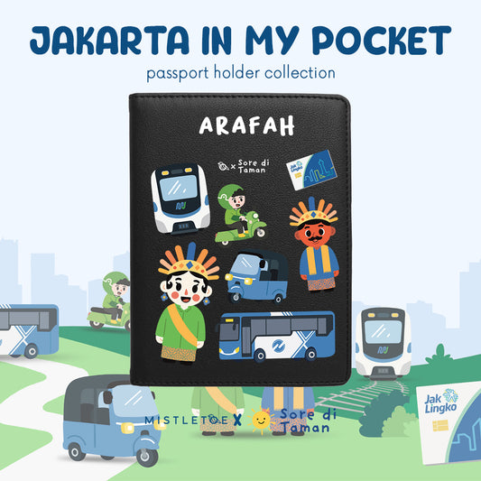 Jakarta in My Pocket - Passport Holder