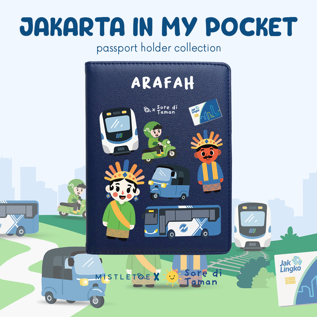 Jakarta in My Pocket - Passport Holder