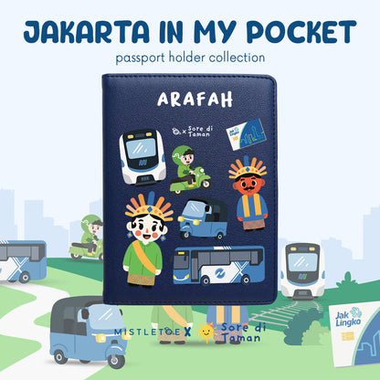 Jakarta in My Pocket - Passport Holder