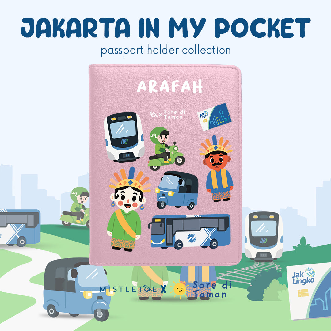 Jakarta in My Pocket - Passport Holder
