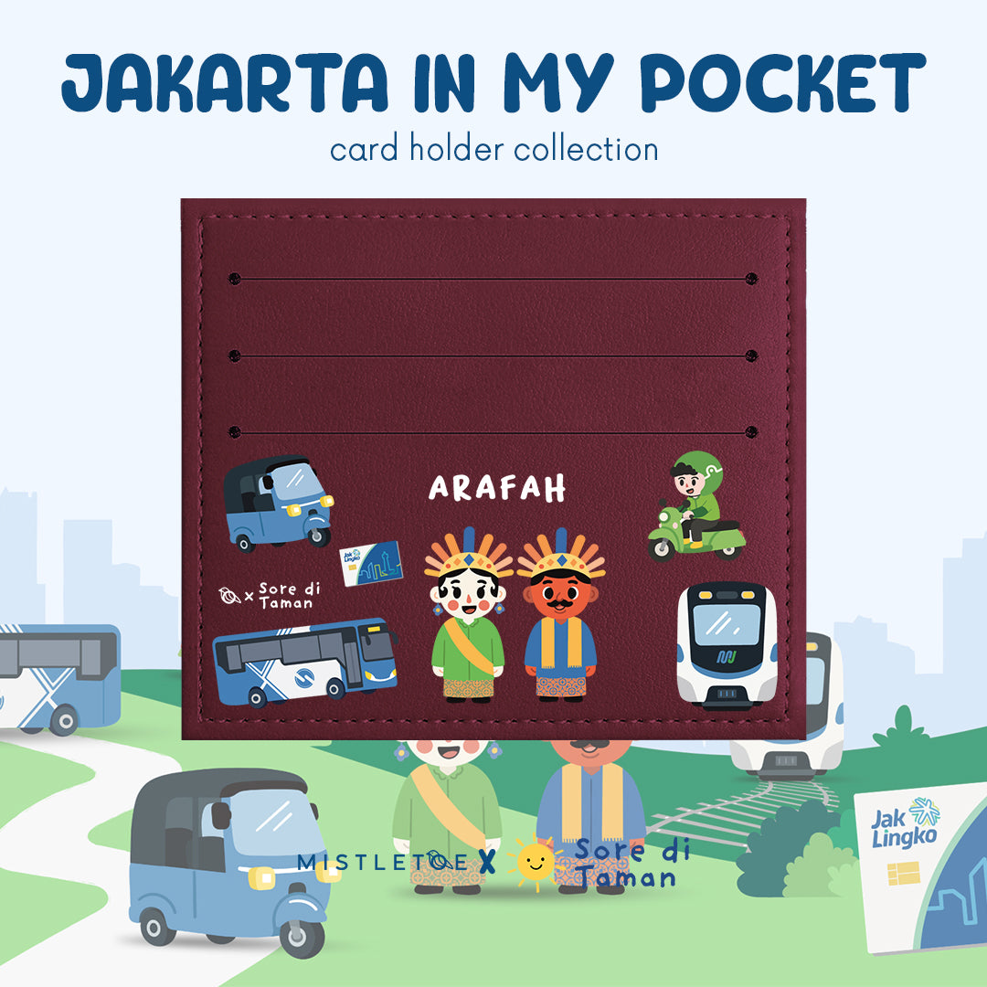 Jakarta in My Pocket - Card Holder