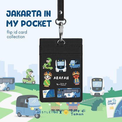 Jakarta in My Pocket - Flip ID Card | Lanyard