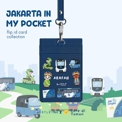 Jakarta in My Pocket - Flip ID Card | Lanyard