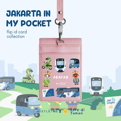 Jakarta in My Pocket - Flip ID Card | Lanyard