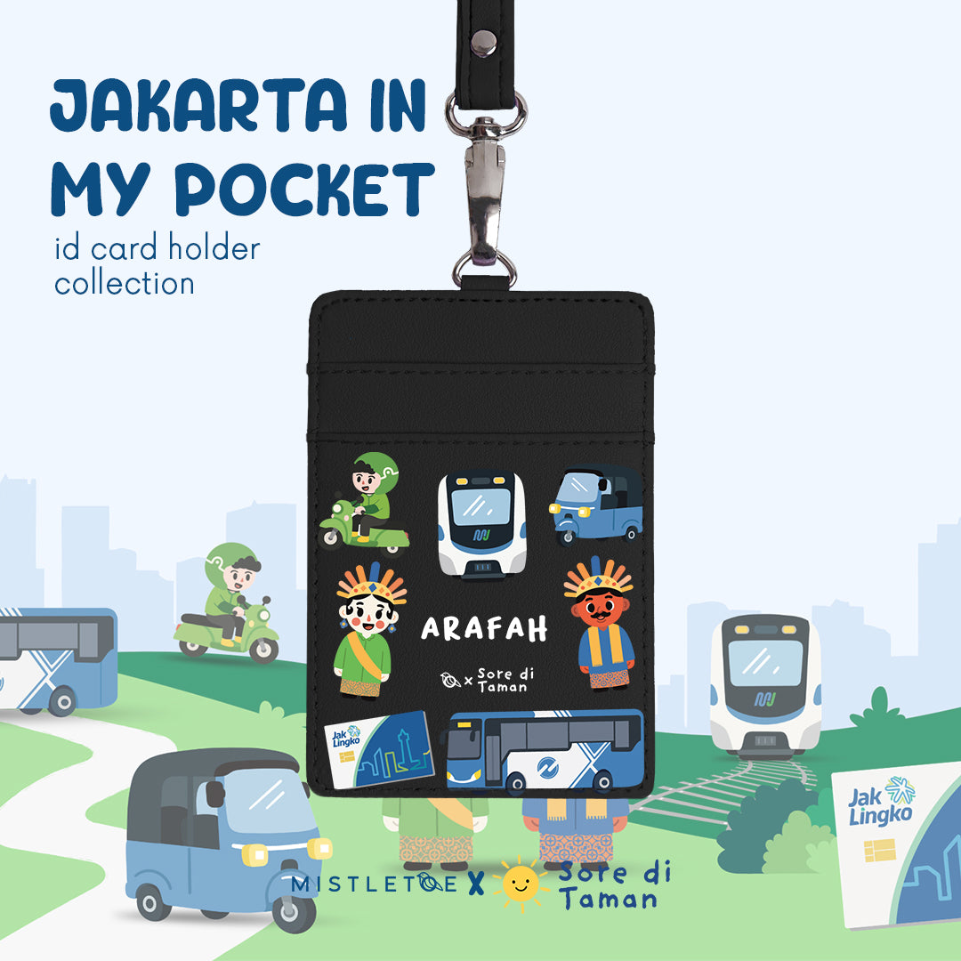 Jakarta in My Pocket - ID Card Holder | Lanyard