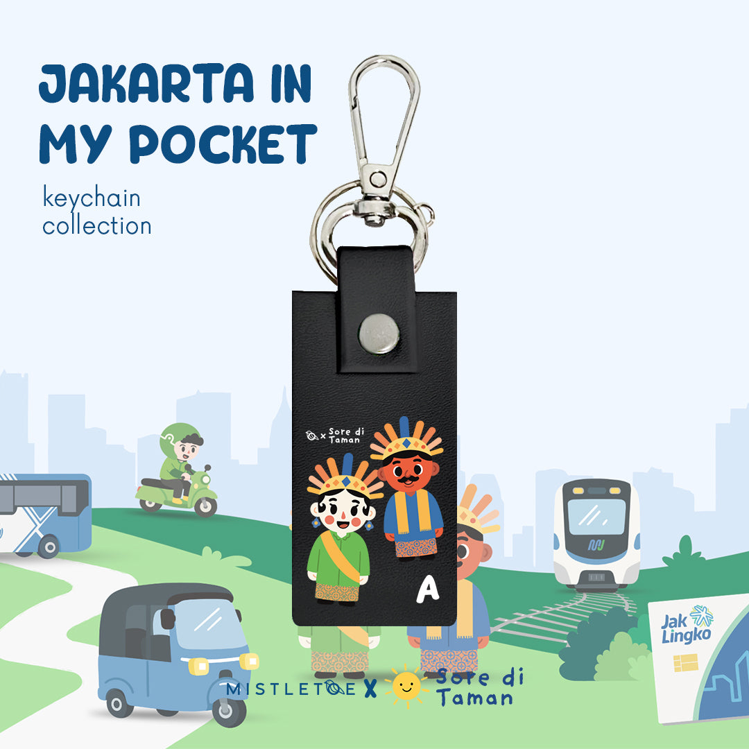 Jakarta in My Pocket - Keychain