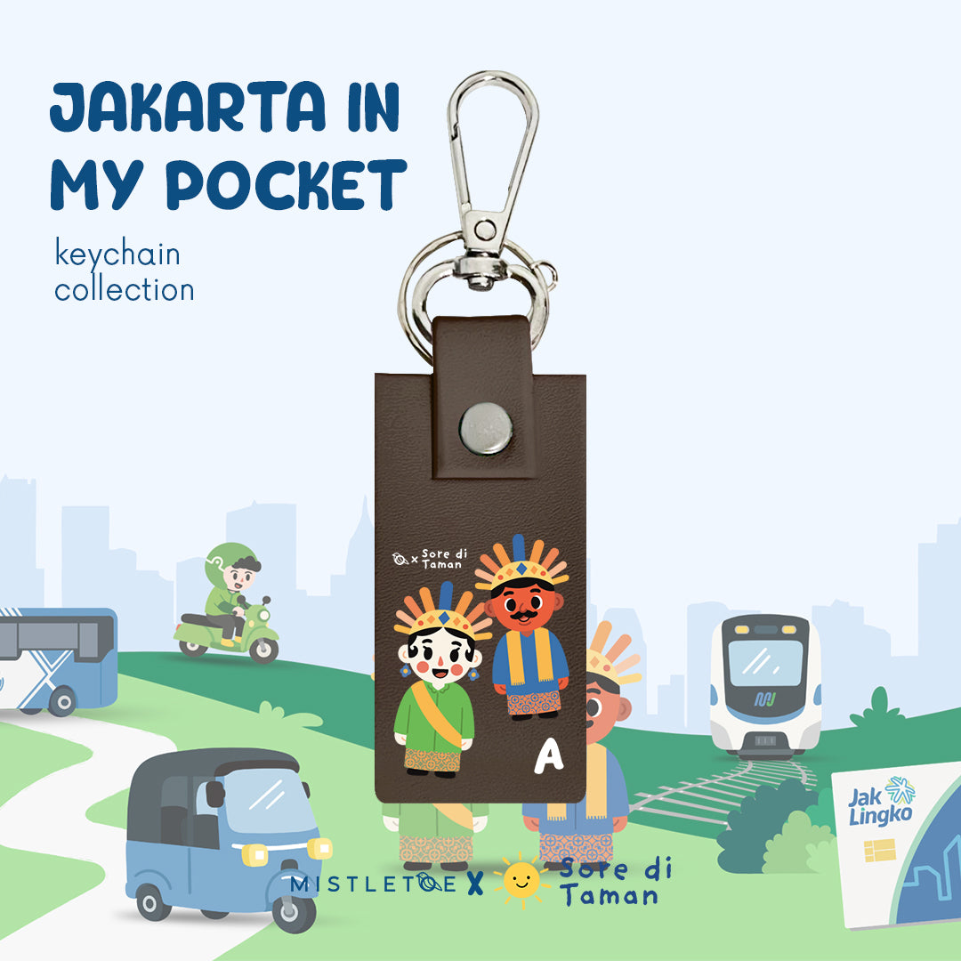 Jakarta in My Pocket - Keychain