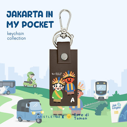 Jakarta in My Pocket - Keychain