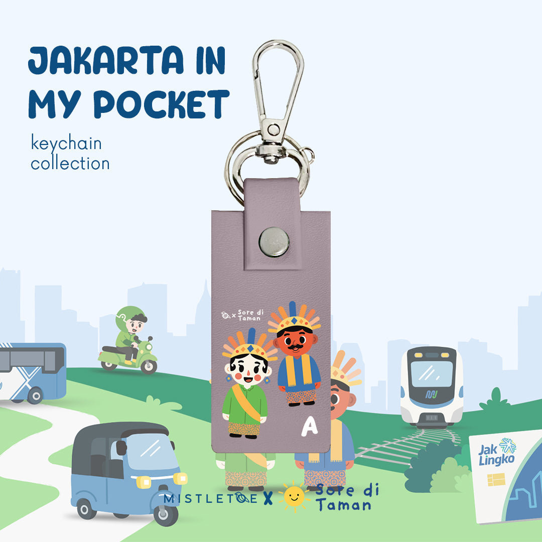 Jakarta in My Pocket - Keychain