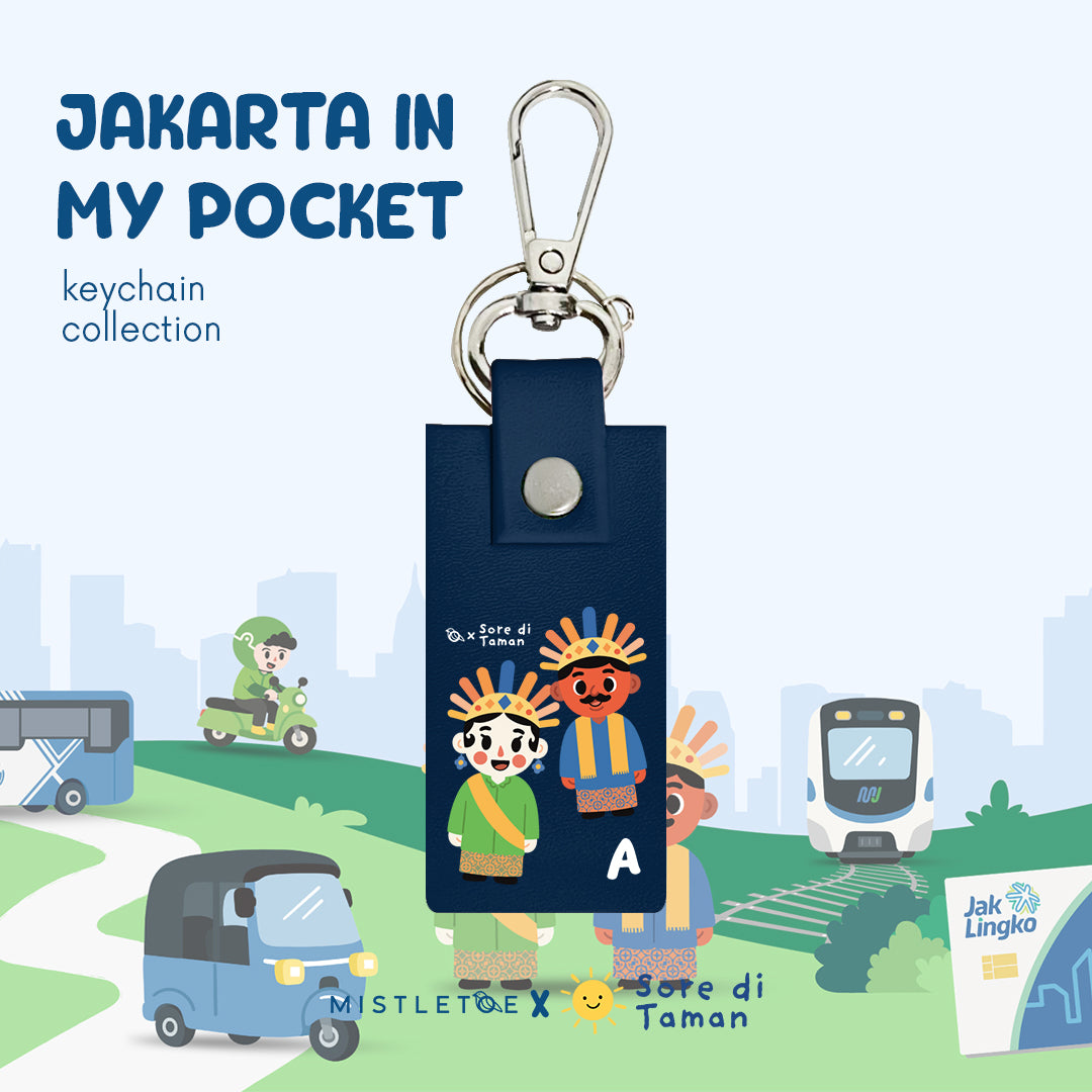 Jakarta in My Pocket - Keychain