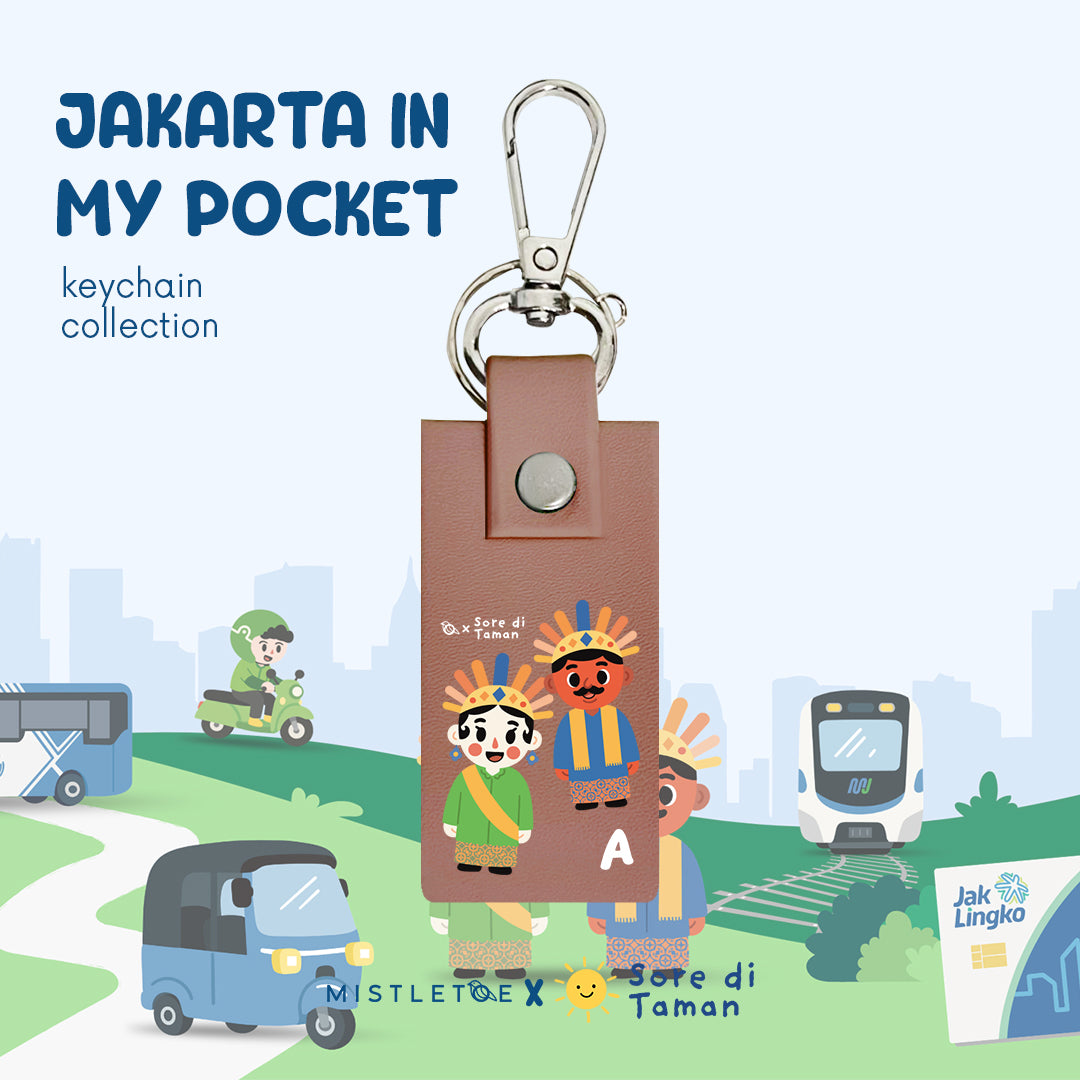 Jakarta in My Pocket - Keychain