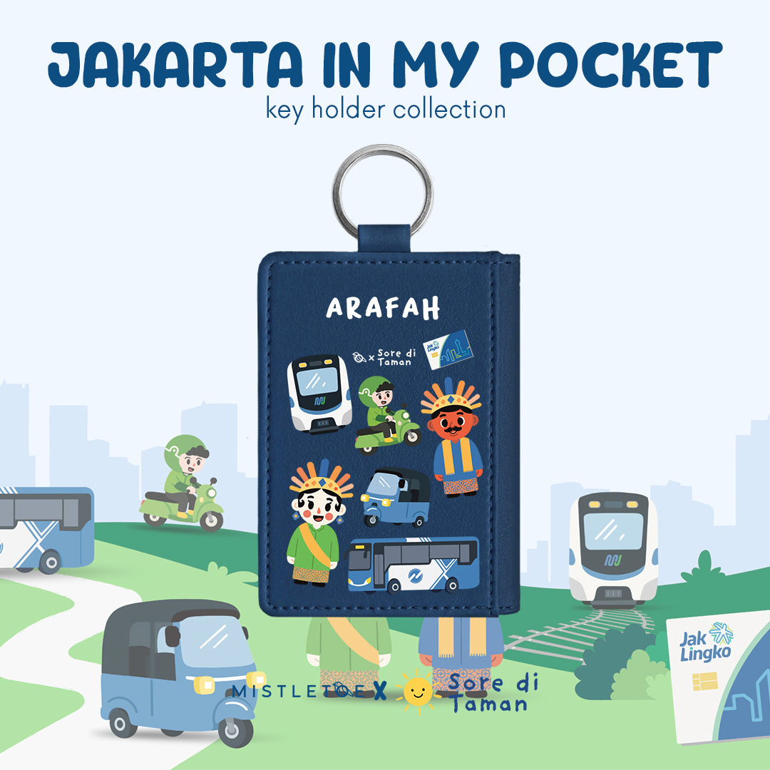 Jakarta in My Pocket - Key Holder