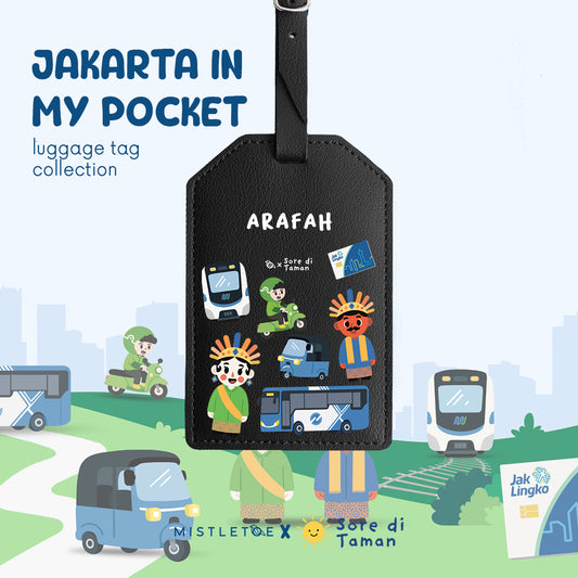 Jakarta in My Pocket - Luggage Tag