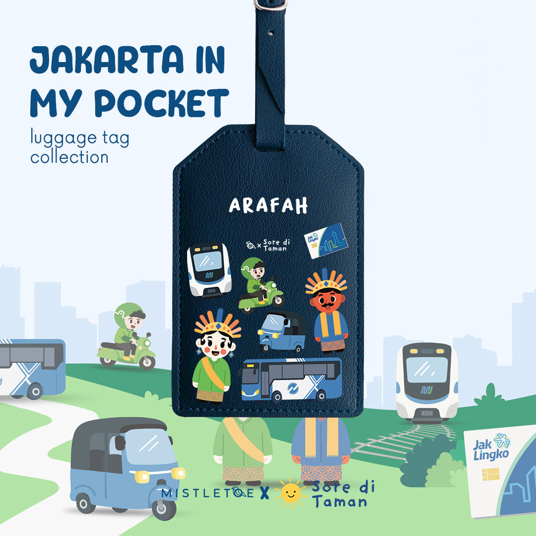 Jakarta in My Pocket - Luggage Tag