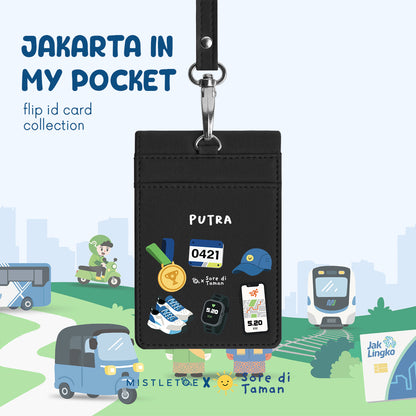 Jakarta Running Cup - Flip ID Card | Lanyard