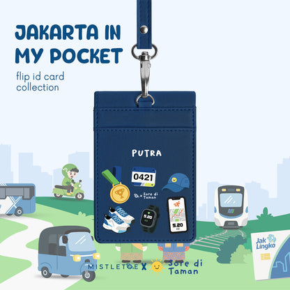 Jakarta Running Cup - Flip ID Card | Lanyard