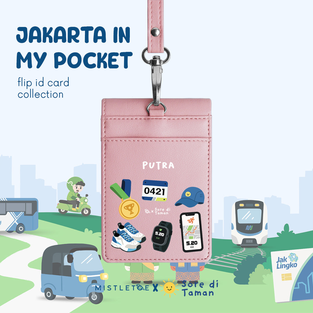 Jakarta Running Cup - Flip ID Card | Lanyard