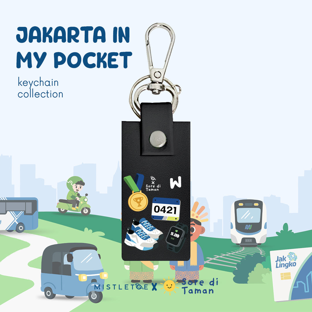 Jakarta Running Cup - Keychain