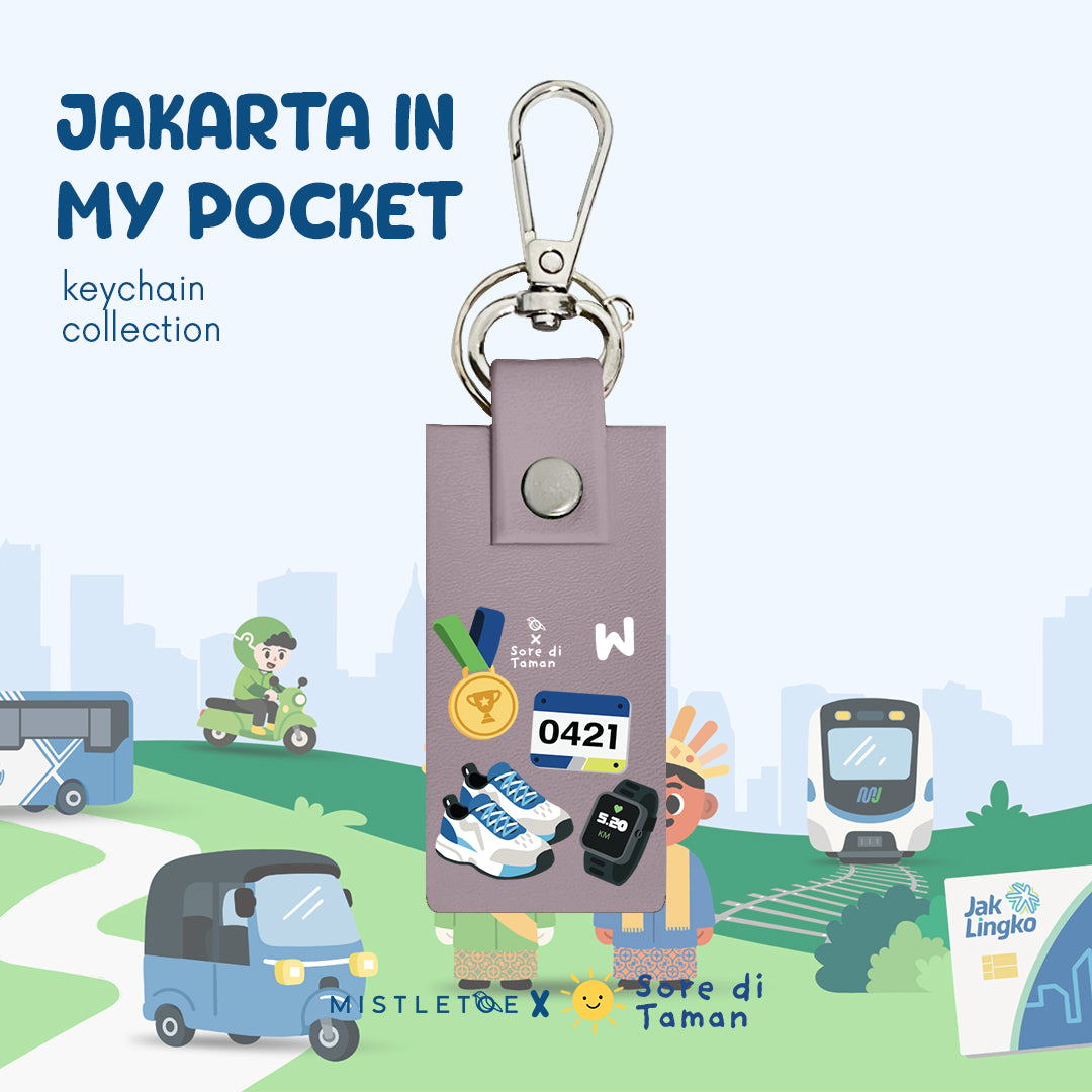 Jakarta Running Cup - Keychain