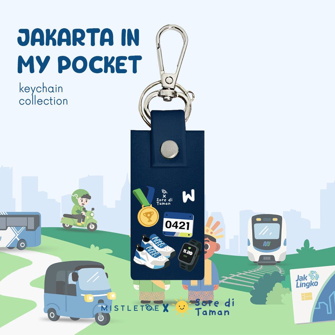 Jakarta Running Cup - Keychain