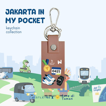 Jakarta Running Cup - Keychain