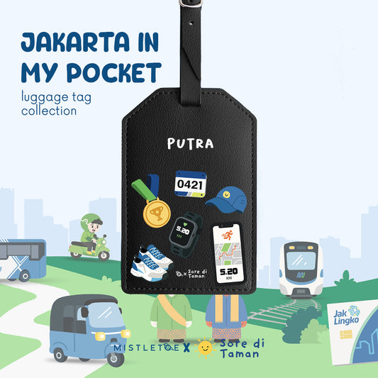 Jakarta Running Cup - Luggage Tag