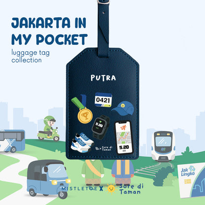Jakarta Running Cup - Luggage Tag