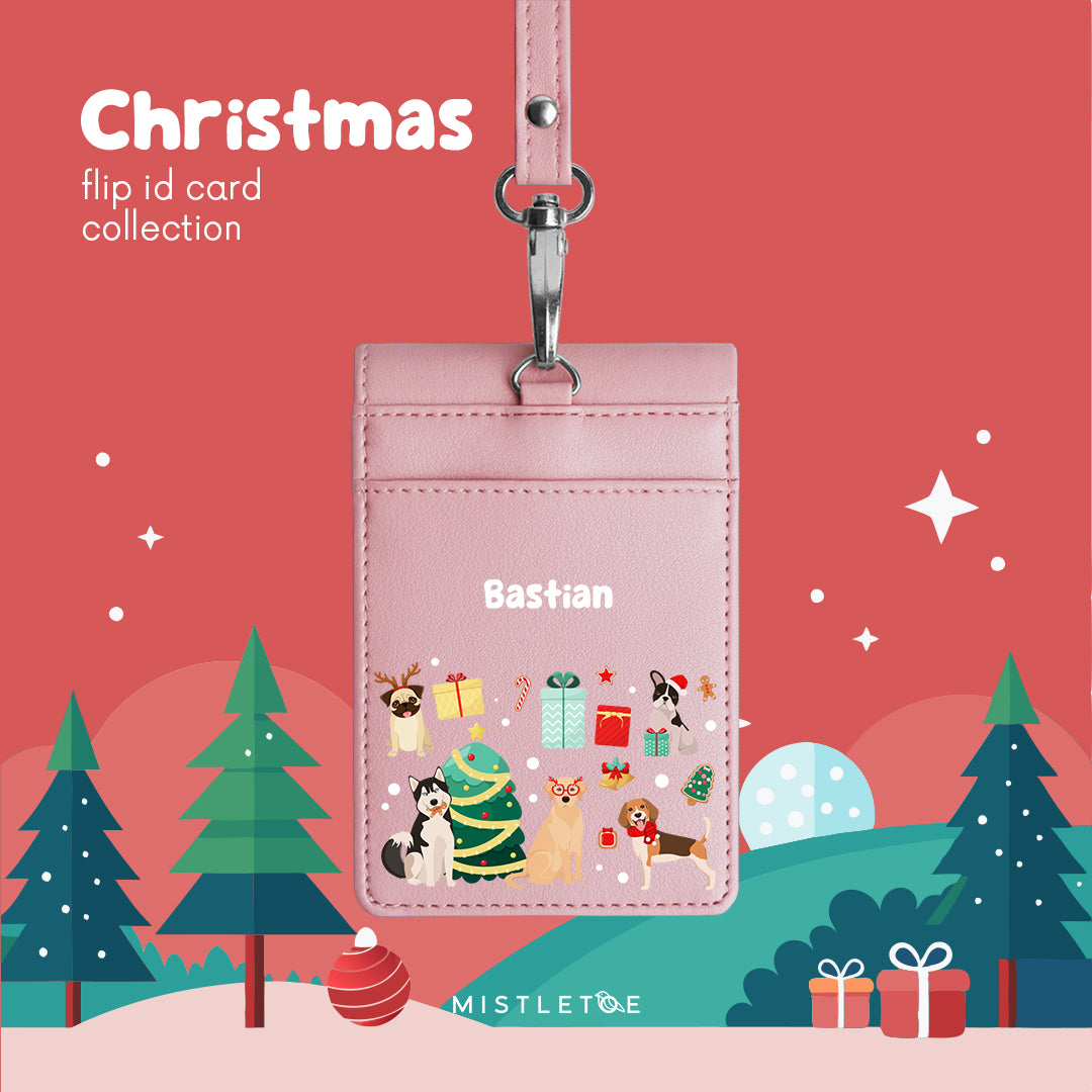 Jingle Tails - Flip ID Card | Lanyard