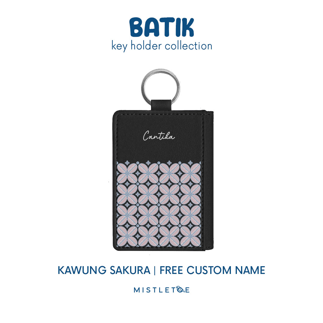 Kawung Sakura - Key Holder