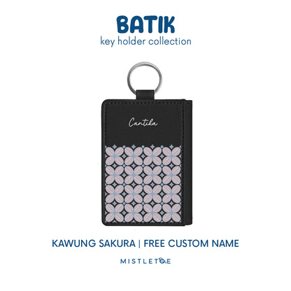 Kawung Sakura - Key Holder
