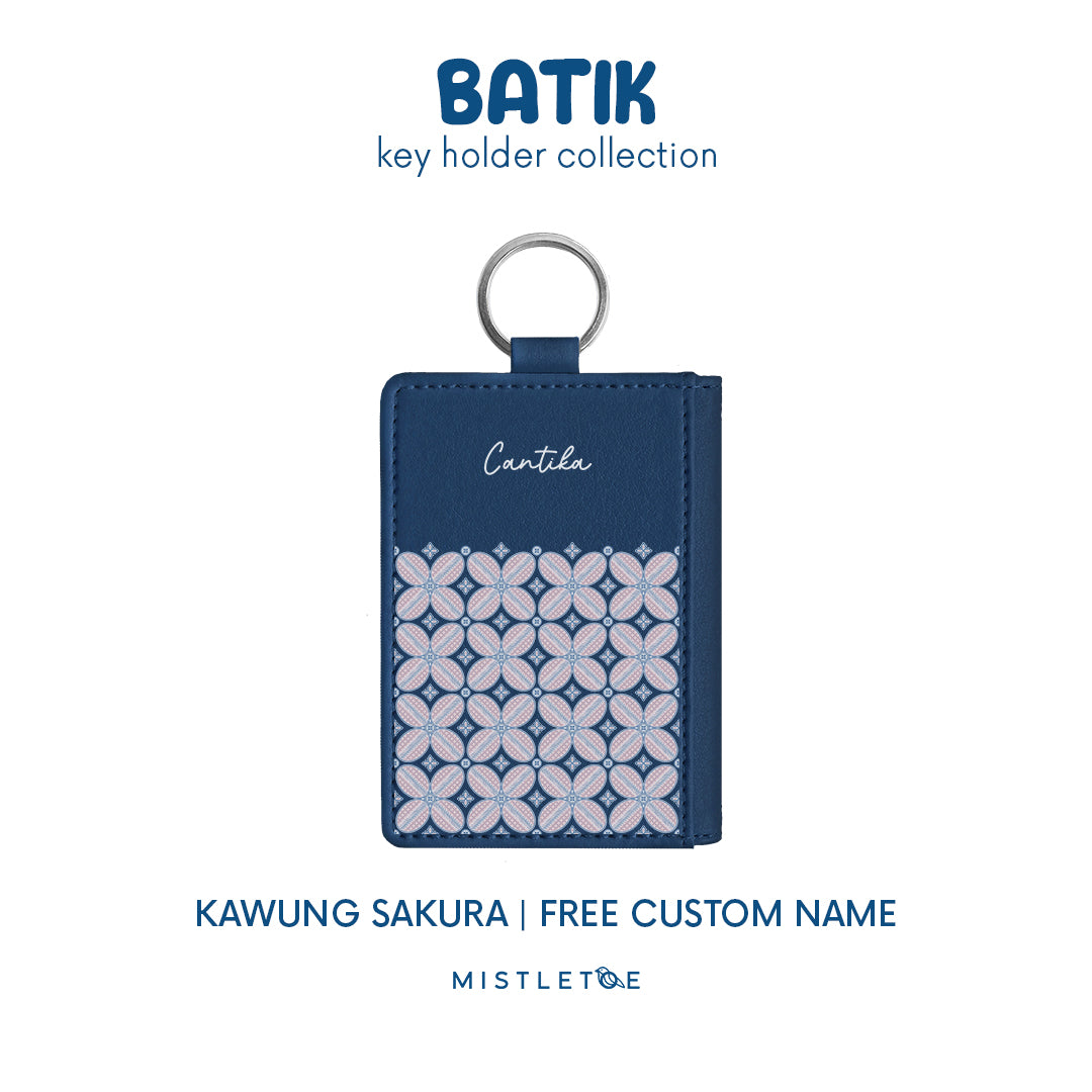 Kawung Sakura - Key Holder