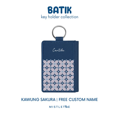 Kawung Sakura - Key Holder