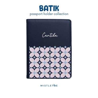 Kawung Sakura - Passport Holder