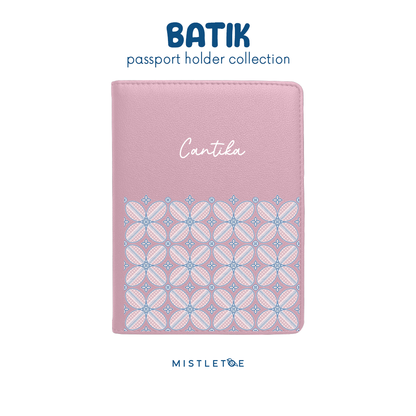 Kawung Sakura - Passport Holder