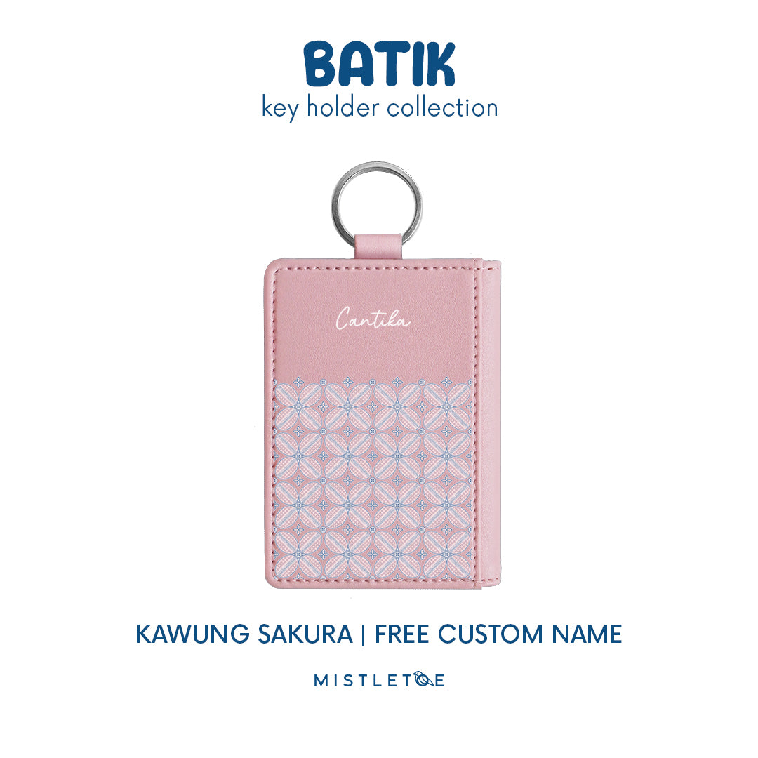 Kawung Sakura - Key Holder