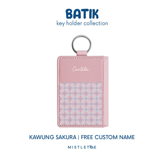 Kawung Sakura - Key Holder