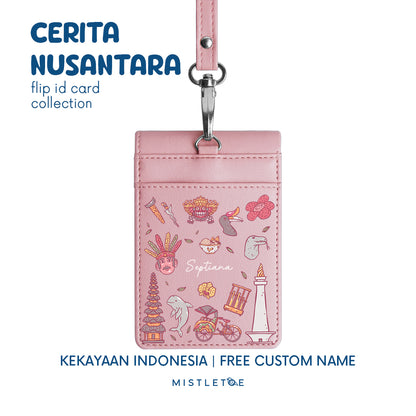 Kekayaan Indonesia - Flip ID Card | Lanyard