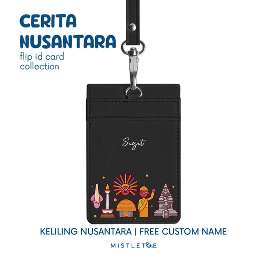 Keliling Nusantara - Flip ID Card | Lanyard