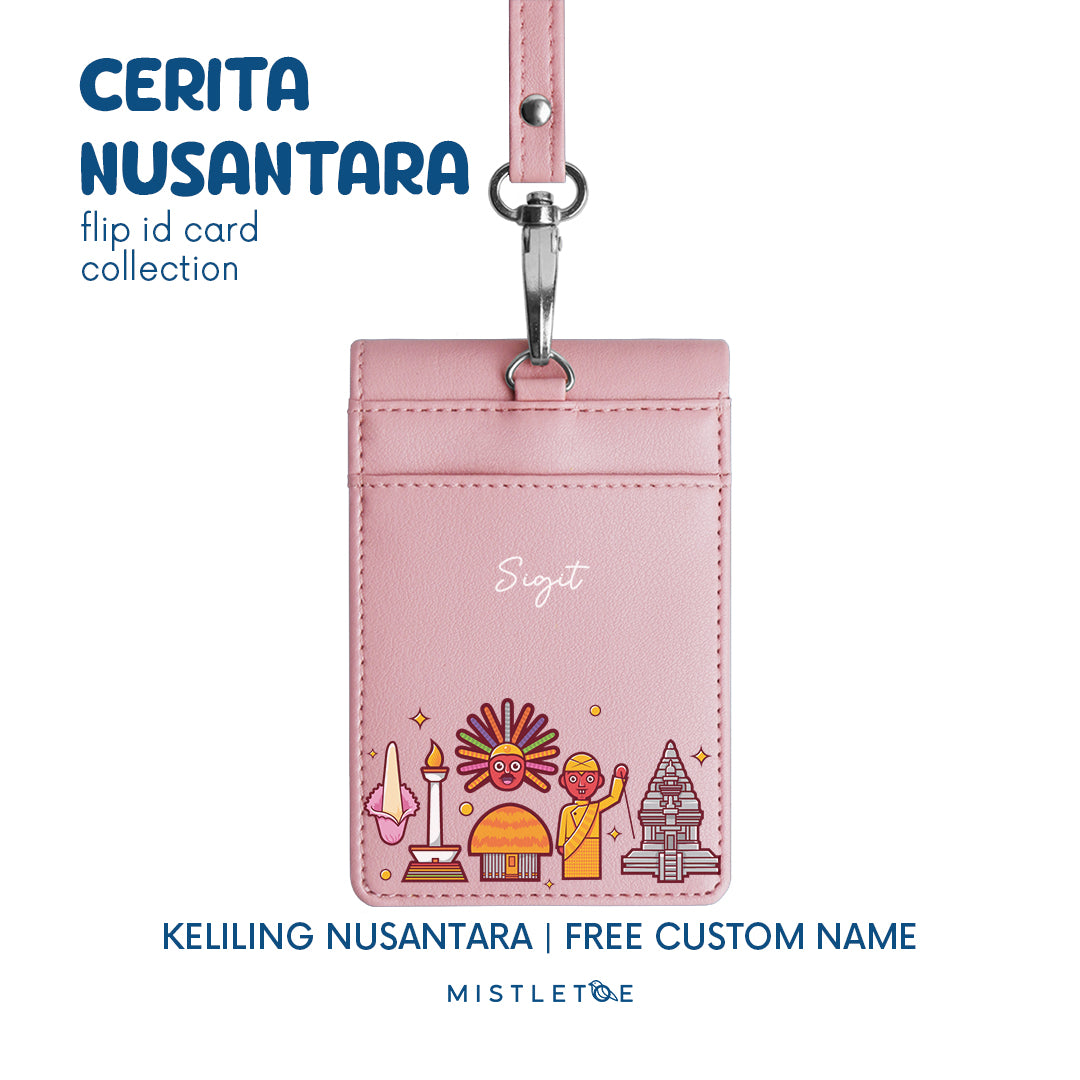 Keliling Nusantara - Flip ID Card | Lanyard