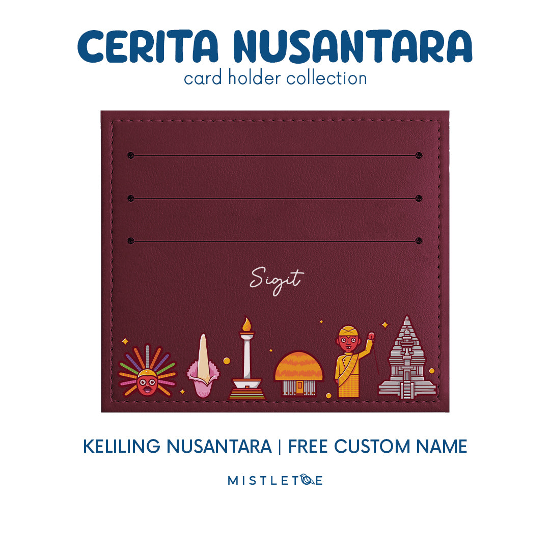 Keliling Nusantara - Card Holder