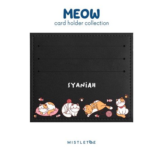 Kitten Nap - Card Holder