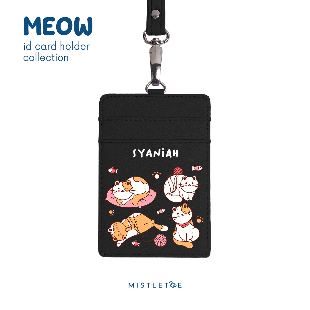 Kitten Nap - ID Card Holder | Lanyard