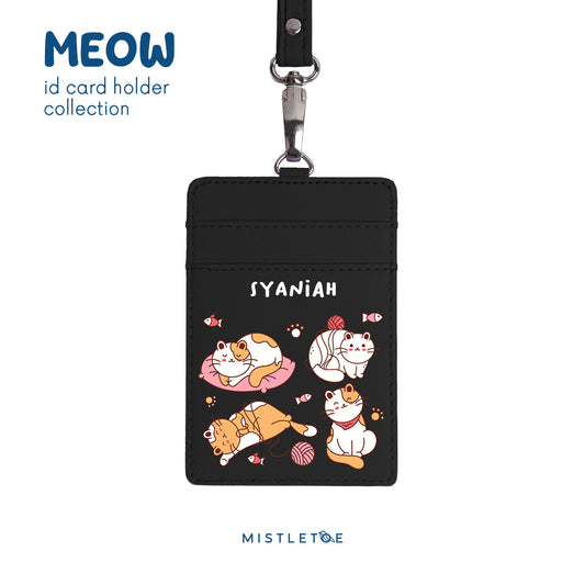 Kitten Nap - ID Card Holder | Lanyard