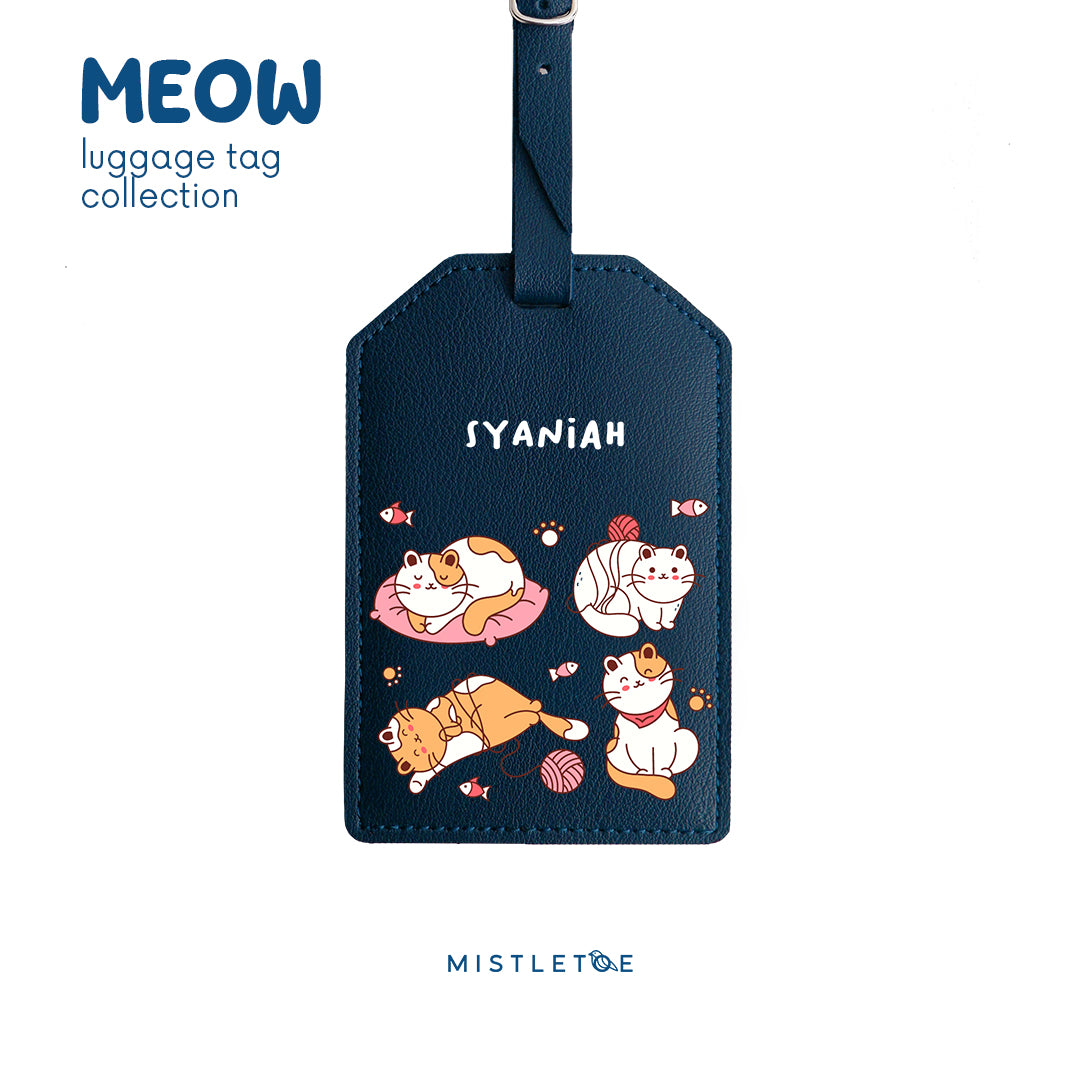 Kitten Nap - Luggage Tag