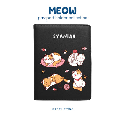 Kitten Nap - Passport Holder