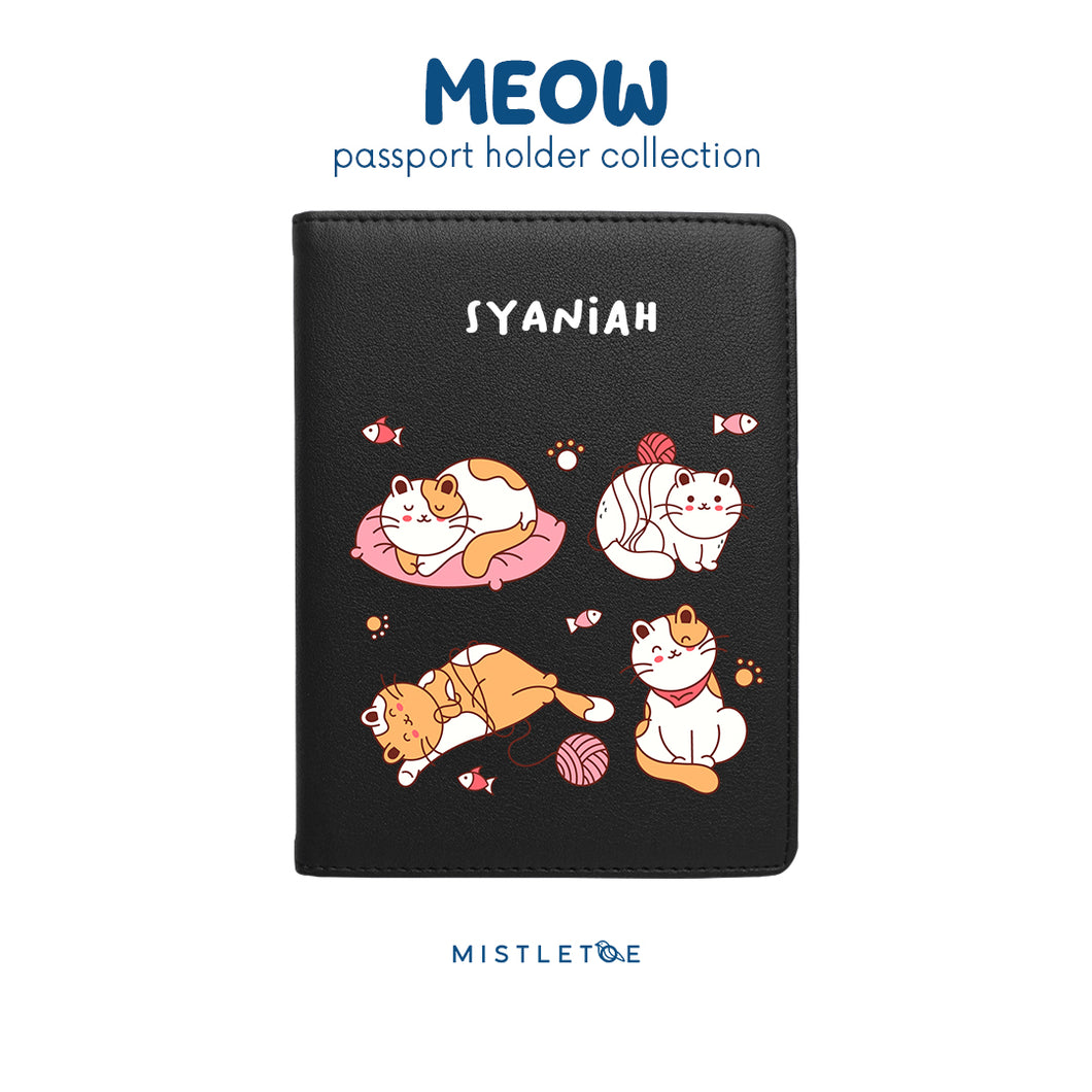 Kitten Nap - Passport Holder