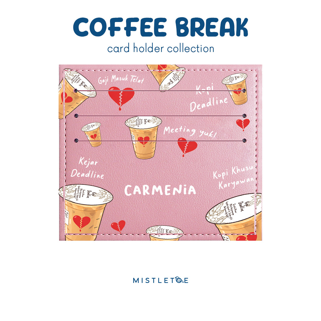 Kopi Deadline - Card Holder - Blossom Pink